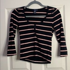Forever21 cropped longsleeve